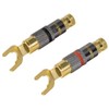 Rembus KS-216 High End Cable Lugs Gold-Plated Pack of 4