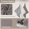 6 Pcs Barista Cloth, Microfiber Waffle Towel, 30×30cm Coffee Cloth