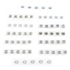 Shanrya Micro USB Connector, 60pcs Micro USB USB Mini for