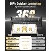 13in Laminator Machine with Sheets 50pcs + Paper Trimmer +