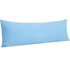 NTBAY 100% Brushed Microfiber Body Pillow Cover, Ultra Soft and Cozy Envelope
