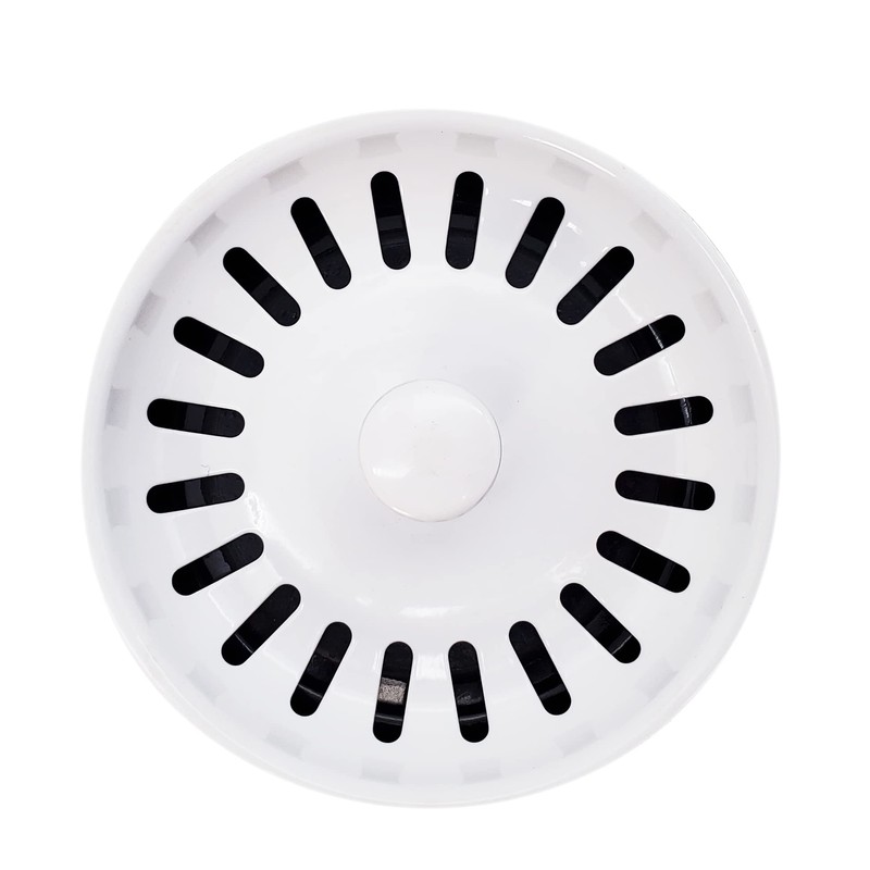 Westbrass D2089SEV-50 3-1/2" Kitchen Sink Waste Disposal Drain Flange and