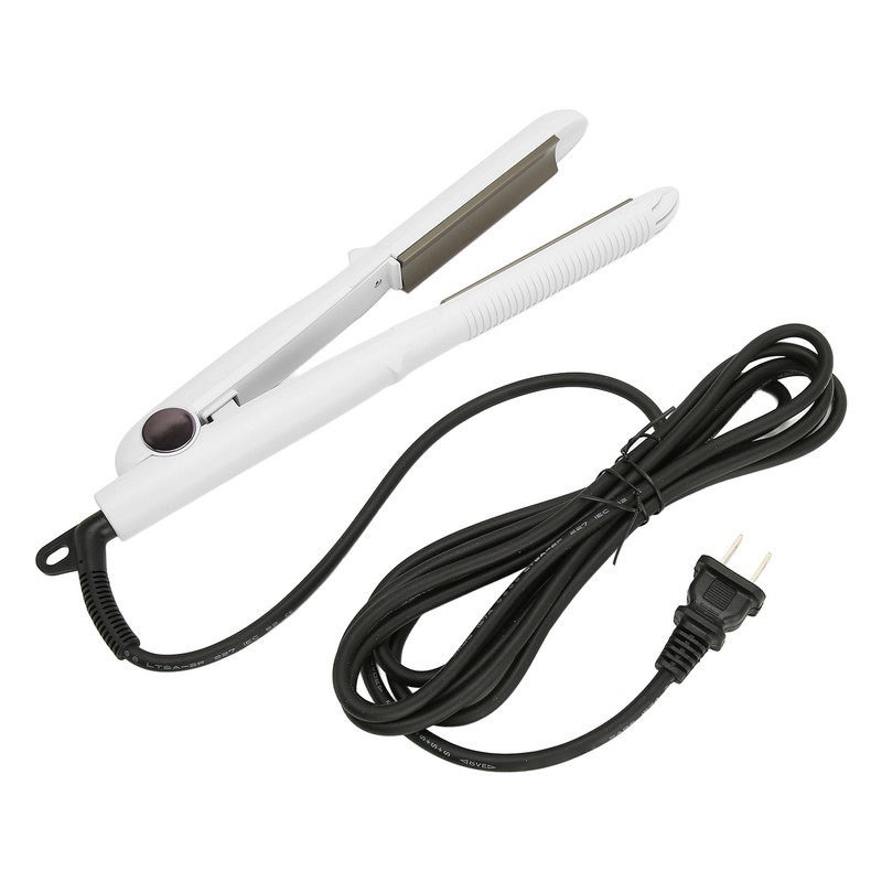 Hair Straightener Electronic Ceramic Fast Heating Curling Straightening Iron 100‑240V
