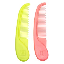 Mee Mee Soft Bristled Comb Set | BPA Free (Easy Grip, Pink Green)