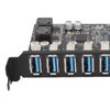 7 Port PCIE Expansion Card 7 Ports USB 3.2 GEN1