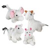 Zanies Fleecy Friend Dog Toys, 6" Camel