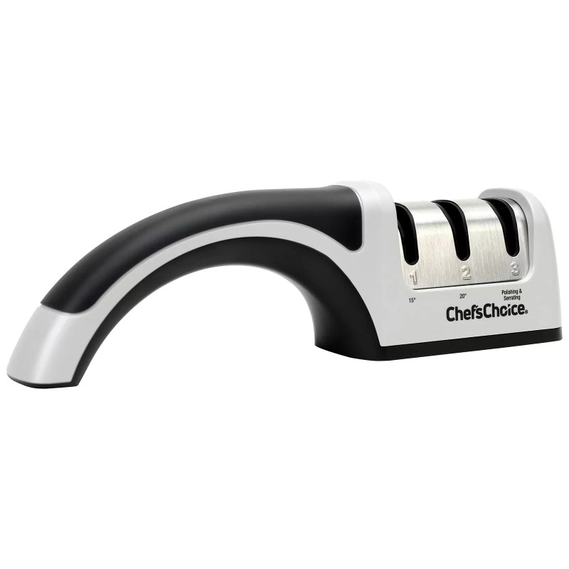 Chef'sChoice 4643 Manual Knife Sharpeners 15 and 20-Degree for Serrated