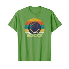 Vintage Bocce Shirt Retro 70's Men Women Gift Bocce Ball T-Shirt