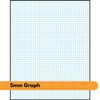Quill A4 Grid Book, 5mm Squares, 70gsm, 120 Pages, Black