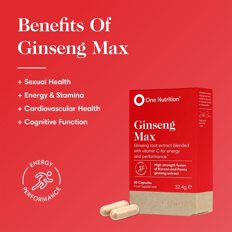 One Nutrition Ginseng Max - 60 Capsules