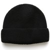 DOANNOTIUM Gorro corto de lana de invierno con puños, para