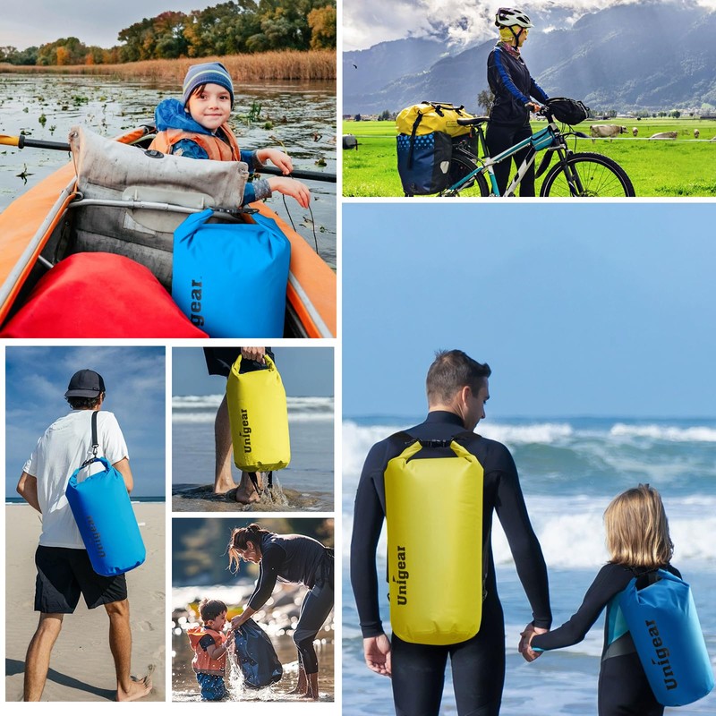 Unigear Dry Bag Waterproof Bag with Waterproof Pouch Drum Type