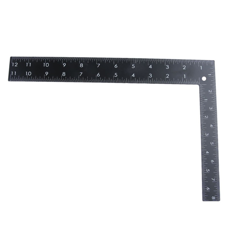 Mtsooning Metal L Square Ruler,90 Degree Right Angle Metric and