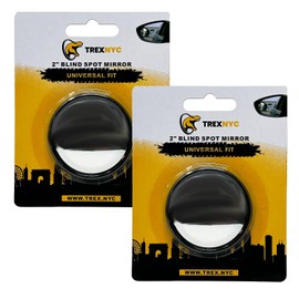 Blind Spot Mirror - Larger Side View, Enhanced Safety with Side Mirror Blindspot and Ideal Side View Mirror Blind Spot Solution (Circle Mirror, 2 Packs)
