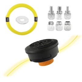 Quintillus H05 Weed Eater Head Universal Trimmer Head String Trimmer Head Bump Feed Weed Wacker Head Grass Trimmer Head Replacement for Weed Warrior, Echo, Husqvarna, Comes with .080 Trimmer Line