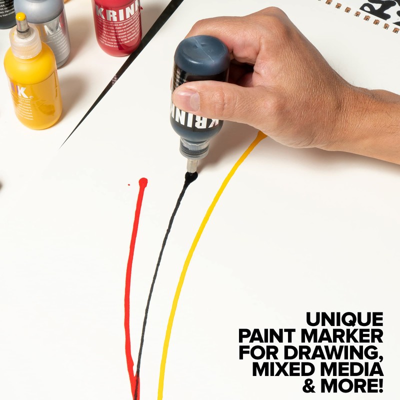 Krink K-66 Paint Marker Steel Tip Black 60Ml