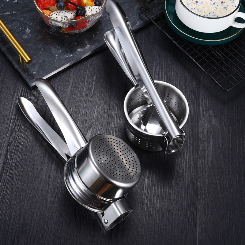 Stainless Steel Potato Ricer and Masher Ricer Stainless Steel Fruit