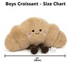 VigorSpring Croissant Plush Pillows 15 Inches