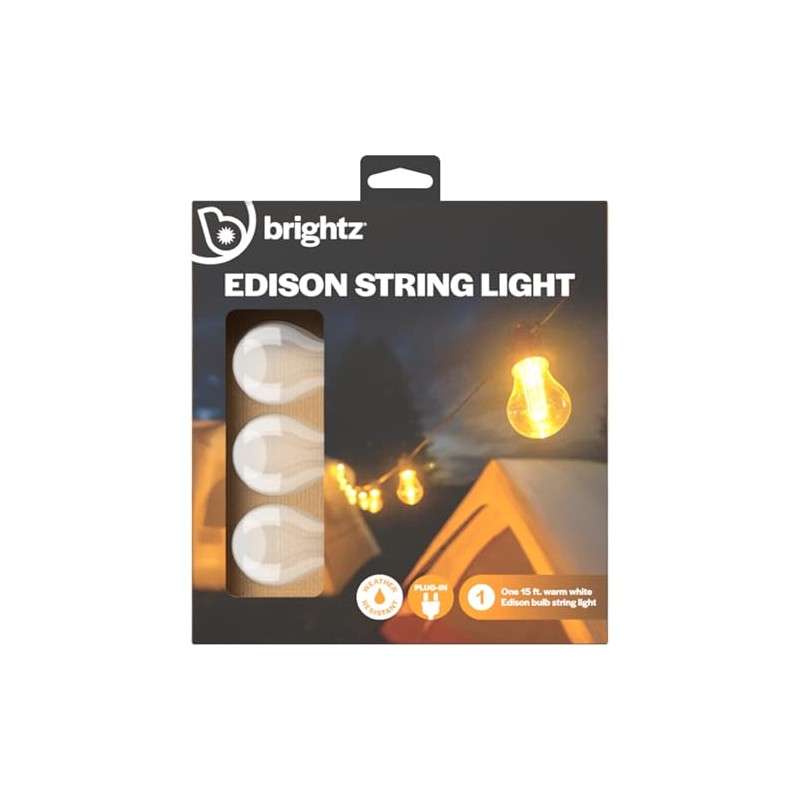 Brightz LED Camping Lights, Edison Bulb