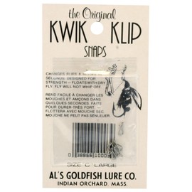 Al's Goldfish Lure Co Kwik Fishing Klips (6 Pack), Large