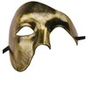 Lilwemen Mens Mask Masquerade Mask Phantom of The Opera Half
