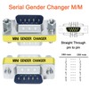 DTECH Serial Adapter 3-Pack (DB9 F-F, M-F, M-M), Mini Size