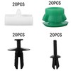 Pack of 20 Side Skirts Clips Kit E46 Side Skirts