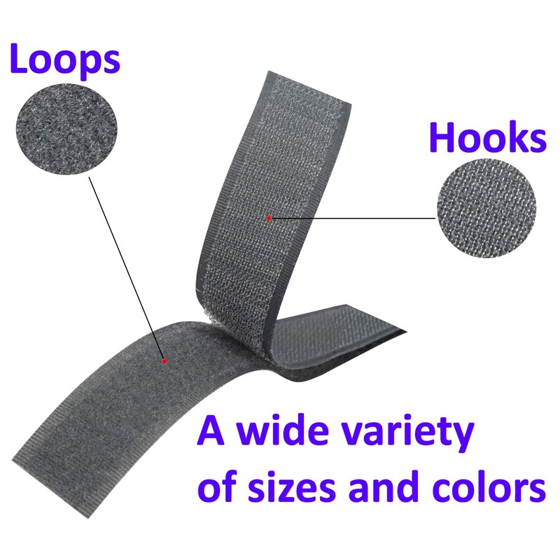 AERZETIX - C65936 - Velcro tape / roll 25 mm