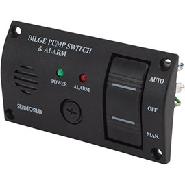 Sea-Dog Bilge Water Alarm Panel w/ Pump Switch