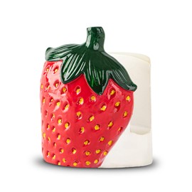 dgudgu Strawberry Sponge Holder for Kitchen Sink Cute Sink Sponge Holder Red Sponge Sink Holder