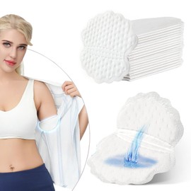 80 Pieces Sweat Absorbing Forearm Pads for Men and Women, Sweat Absorbing Pads, Wing Armpit Protector (80 Pieces 40 Pairs)