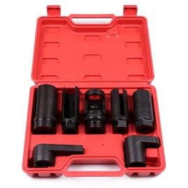 AINTIER 7-Pcs Sensor Socket Oil Pressure Sending Unit Master Sensor Socket Sensor Wrench Socket Tool Kit Fit For Most Vehicles