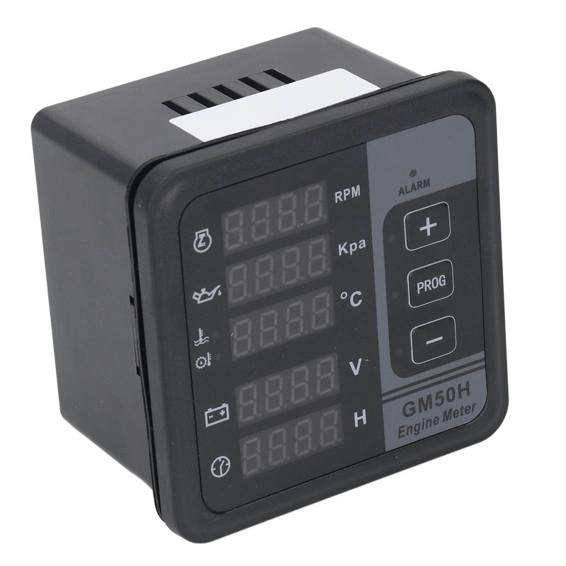 Diesel Generator Set Controller Digital Genset Engine Meter with Mounting