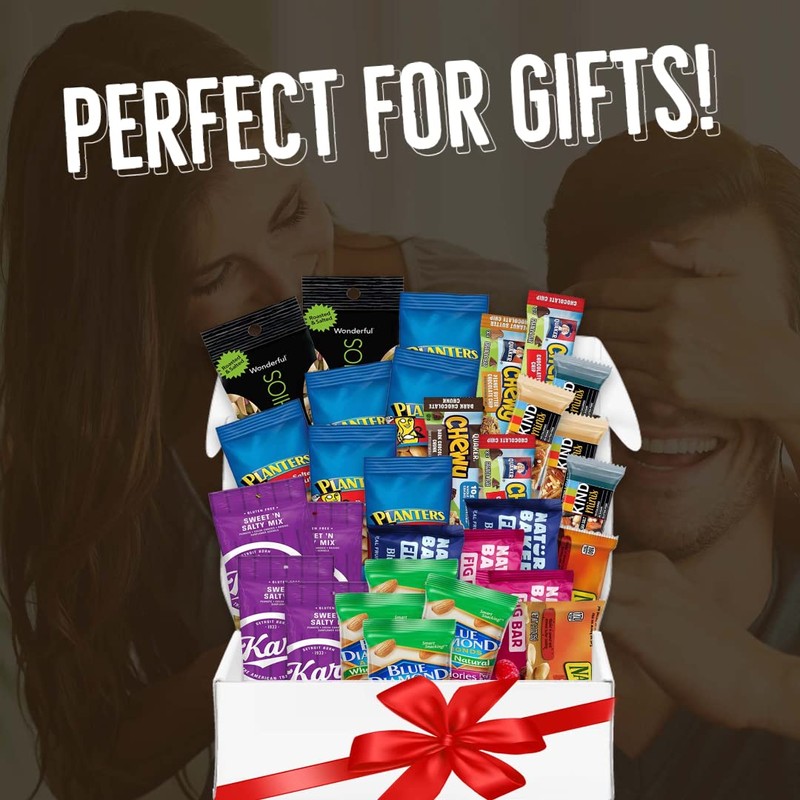 Nut Snack Packs with Individually Wrapped Snacks - Healthy Care