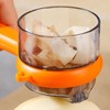 Peeler with Container - Double-Sided Stainless Steel Cutter Carrot Peeler,Kitchen