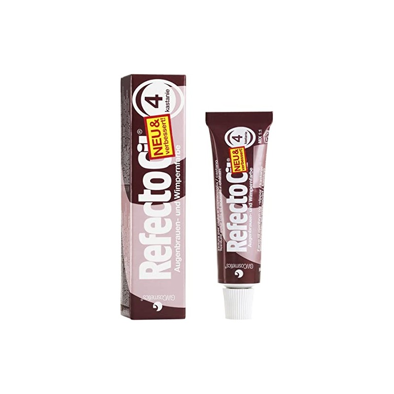 RefectoCil Tinte Castano de Henna para Cejas y Pestanas
