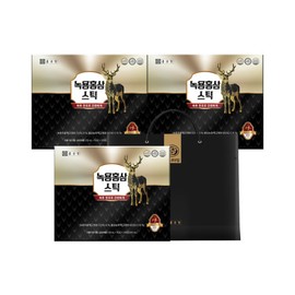 Chong Kun Dang Antler 6-year-old red ginseng stick anytime gift set (3 sets) / 녹용 6년근 홍삼 스틱 애니타임 선물세트 3세트