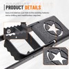 KMFCDAE Door Hinge Step Foot Pedal for 2007-2022 Jeep Wrangler