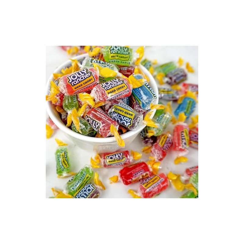 Jolly Ranchers Assorted Fruit Flavored Candy, 2lb Bulk Bag (Approx