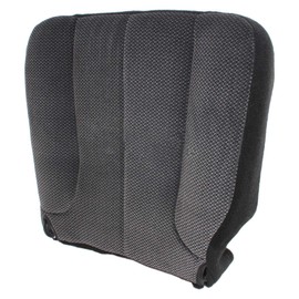 SecosAutoparts Driver Side Foam Cushion & Bottom Cloth Replacement Seat Cover Compatible with Dodge Ram 1500 2500 3500 SLT 2001 2002 2003 2004 2005 Dark Gray