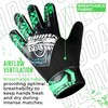ROLANCIO Goalie Gloves (Green, 06)