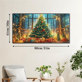 Ginfonr Puzzle 1000 Pieces, Christmas Puzzle Adult Challenging Puzzle, Christmas Tree Puzzle Games for the Whole Family, A Festive Gift for Friends in Beautiful Packaging
