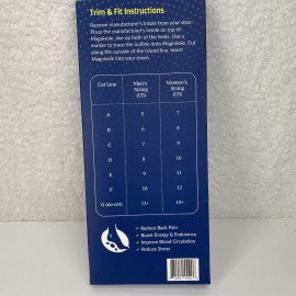 Magnisole - Magnetic Reflexology Insole Unisex Men & Women Uncut NIB