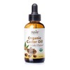 Nuvia Organics Castor Oil - USDA Certified Organic, Pure, Non-GMO;