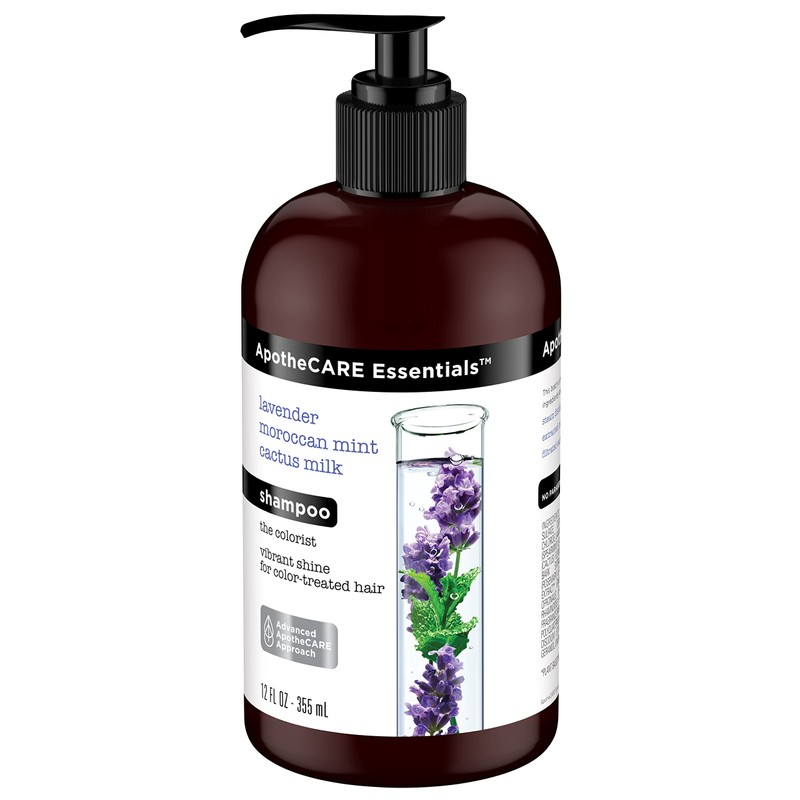 ApotheCARE Essentials The Colorist Shampoo, Lavender, Moroccan Mint, Cactus Milk,