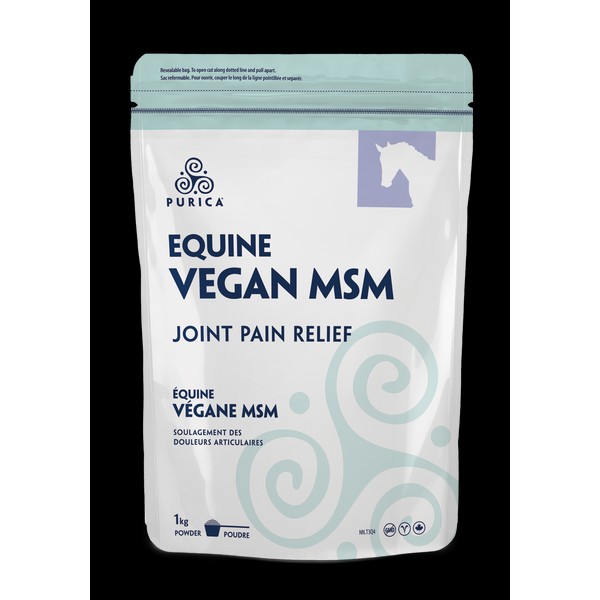Purica Equine Vegan MSM Joint Pain Relief Powder (For Pets), 1 kg