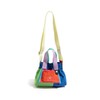 Ｌｏｖｅｙ ｓｕｍｍｅｒColourblock Micro Dumpling Bag ショルダーバッグ レディース ナイロンバッグ (Orange/Cobalt)