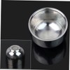 FRCOLOR Stainless Steel Shaving Brush Shaving Bowl Set Women's and