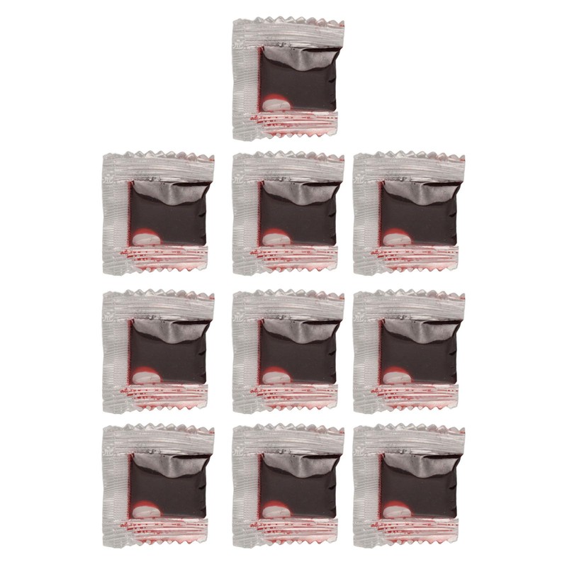 10 Sacchetti 3ml di Sangue Finto di Halloween per Spettacoli