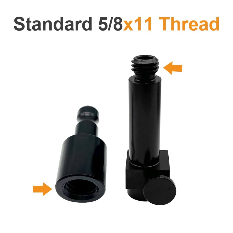 Liyuusi GPS Quick Release Adapter for Rtk,Aluminum Quick Release Adapter